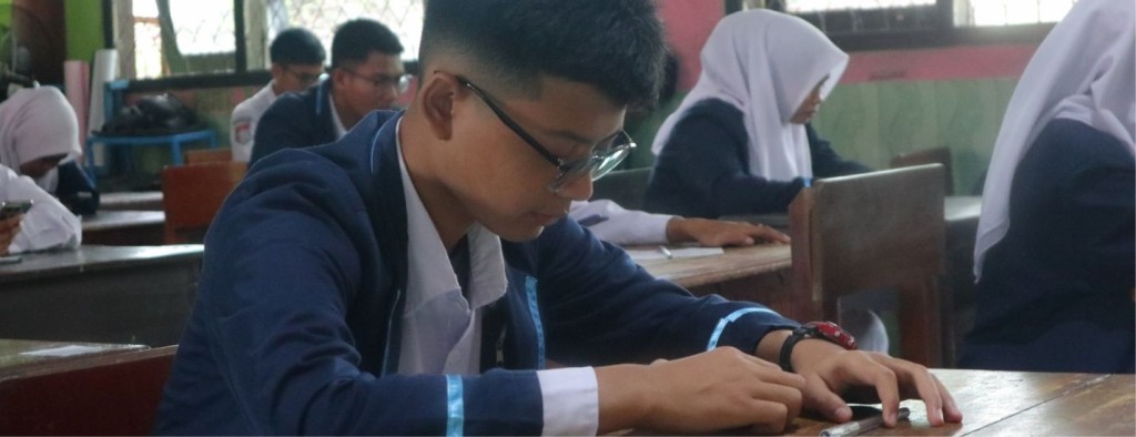Siswa MAN Kobar Menempuh Asesmen Sumatif
